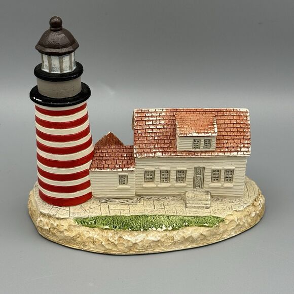 1991 West Quoddy Head Maine #103 Harbour Lights Signed B Younger 95 Nautical